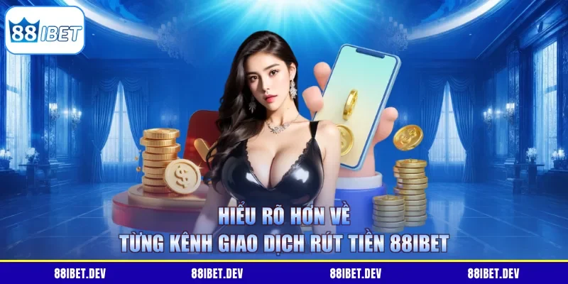 Hiểu rõ hơn về từng kênh giao dịch rút tiền 88IBET 