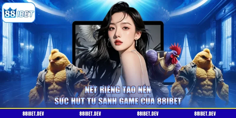 Nét riêng tạo nên sức hút từ sảnh game của 88IBET